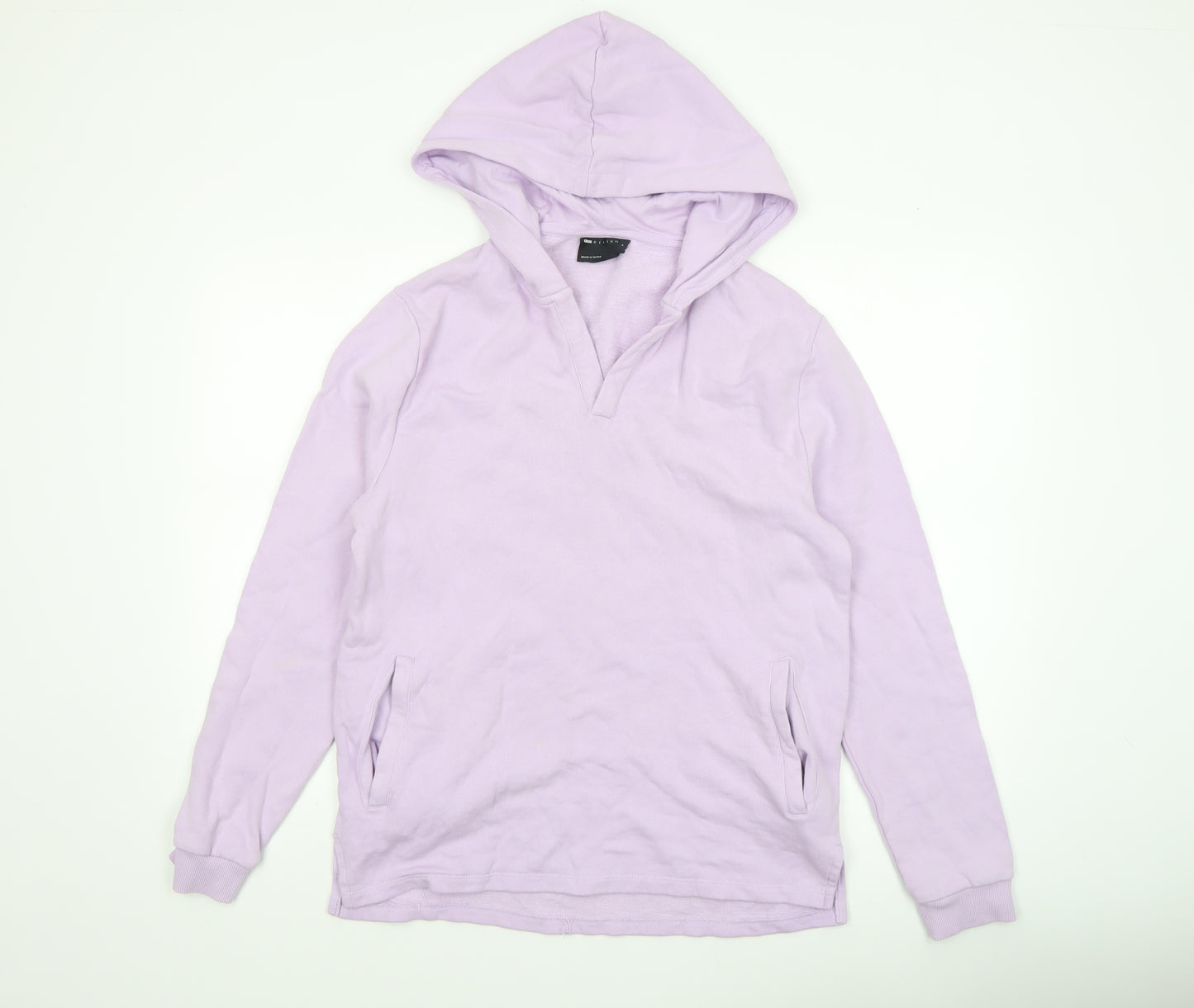 ASOS Design Women’s Lilac Pullover Hoodie Cotton M