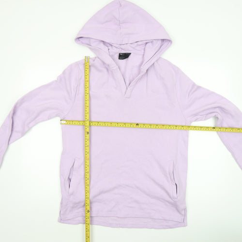 ASOS Design Women’s Lilac Pullover Hoodie Cotton M