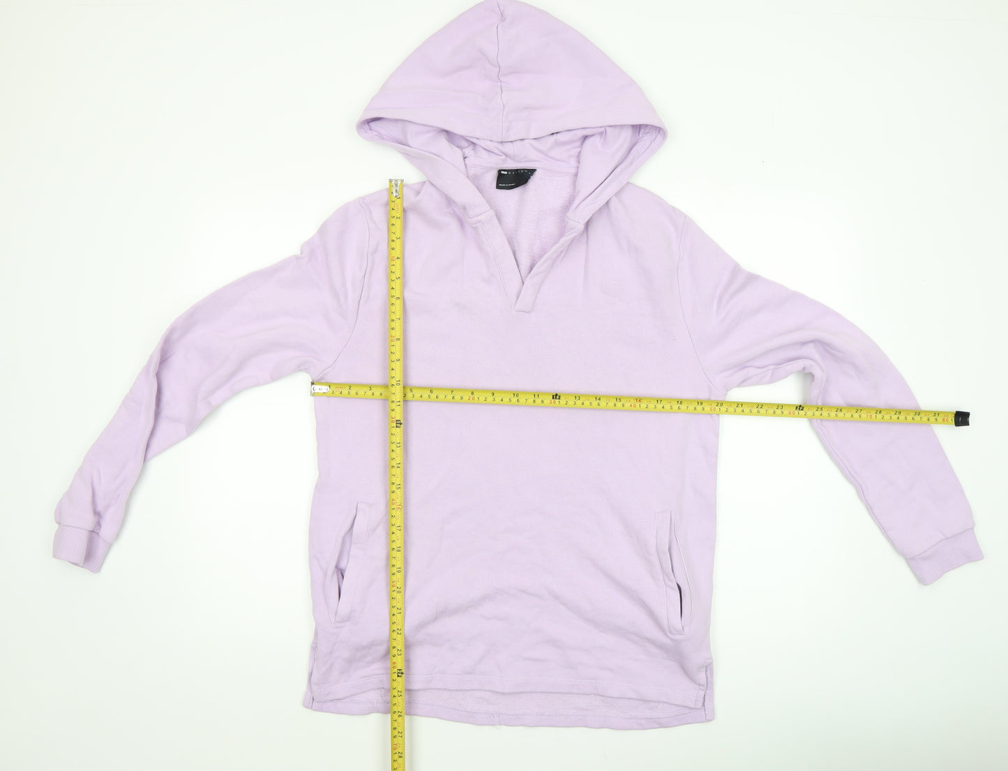 ASOS Design Women’s Lilac Pullover Hoodie Cotton M