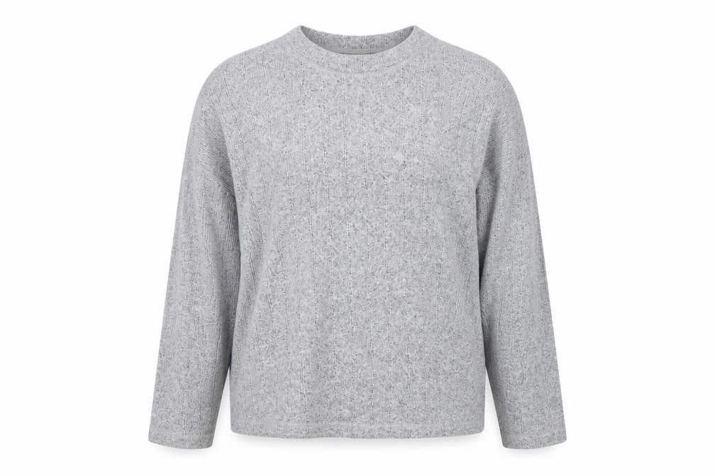 Marks and Spencer Women’s Grey Crew Neck Knit Jumper Size 18