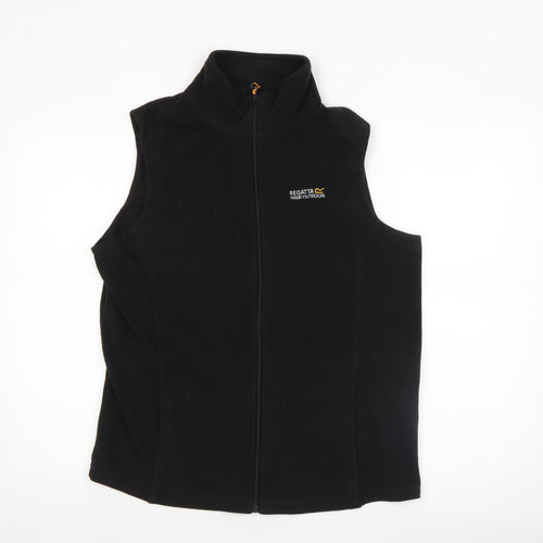 Regatta Men's Black Fleece Zip Up Bodywarmer Waistcoat S