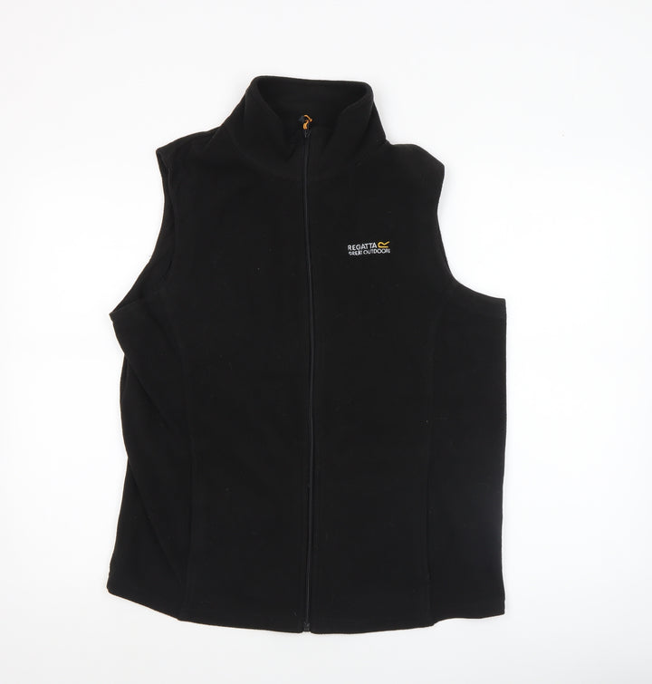 Regatta Men's Black Fleece Zip Up Bodywarmer Waistcoat S