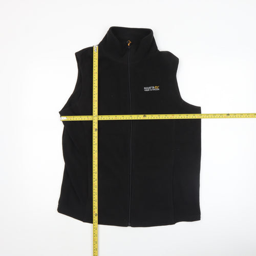 Regatta Men's Black Fleece Zip Up Bodywarmer Waistcoat S
