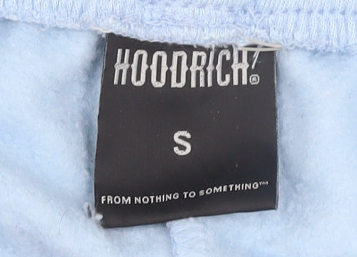 Hoodrich Women’s Blue Sweatpants S Regular Fit Cotton Blend Tapered
