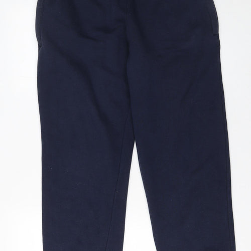 SM Sport Women's Blue Fleece Jogger Trousers Size M