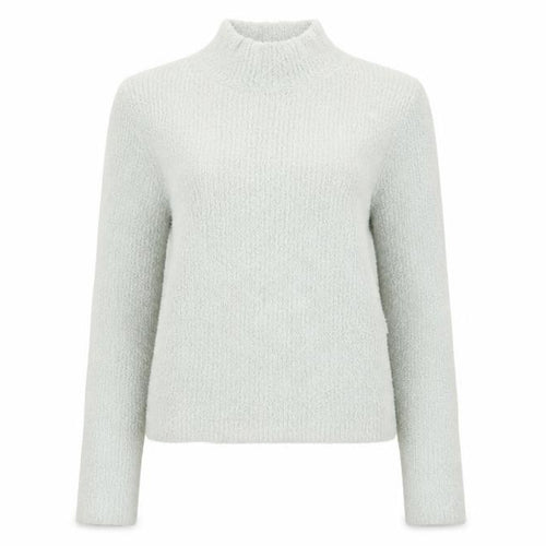 Urban Outfitters Women Grey Mock Neck Slim Knit Pullover Jumper Size S