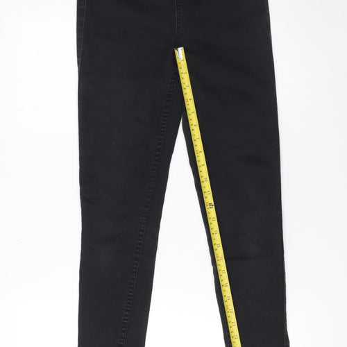 Pieces Womens Black High Waist Stretch Jegging S