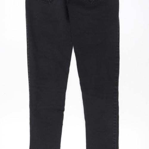 Pieces Womens Black High Waist Stretch Jegging S
