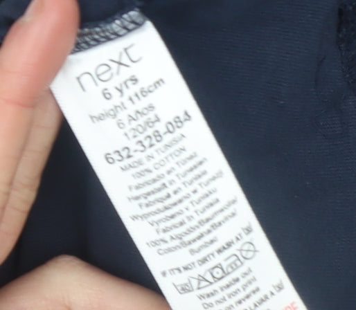 Next Boys Navy Star Wars Stormtrooper Long Sleeve T-Shirt 6 Years