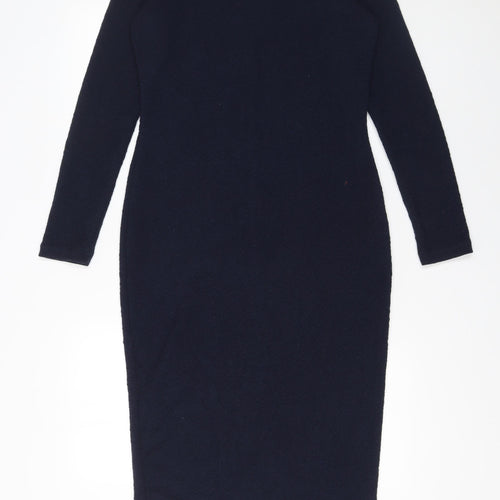 Tokyo Doll Women’s Black Size 14 Bodycon Midi Dress Long Sleeve