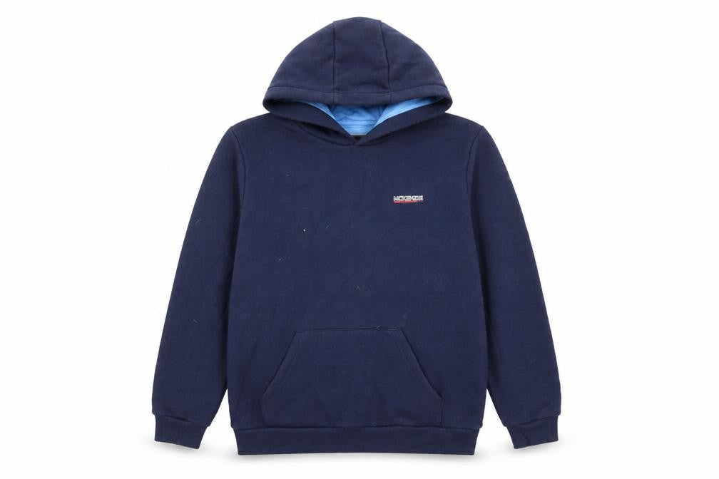McKenzie Boys Blue Pullover Hoodie 13-15 Years Regular Fit Hooded Sweatshirt