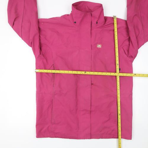 Trespass Women’s Pink Waterproof Parka Jacket Size L