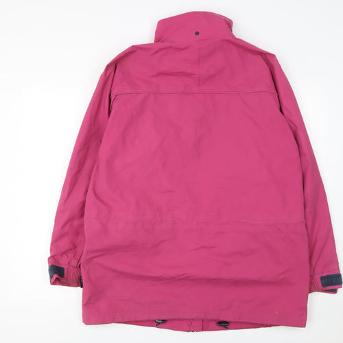 Trespass Women’s Pink Waterproof Parka Jacket Size L