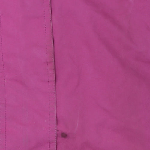 Trespass Women’s Pink Waterproof Parka Jacket Size L