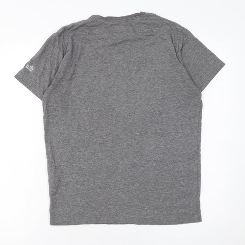 Chunk Clothing Co. Unisex Grey Graphic T-Shirt Small