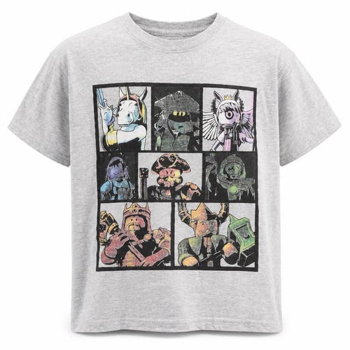 Roblox Boys Grey 9-10 Years Graphic Print Short Sleeve T-Shirt