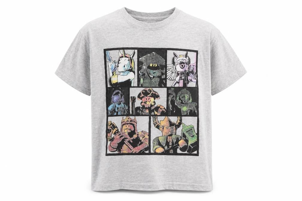 Roblox Boys Grey 9-10 Years Graphic Print Short Sleeve T-Shirt