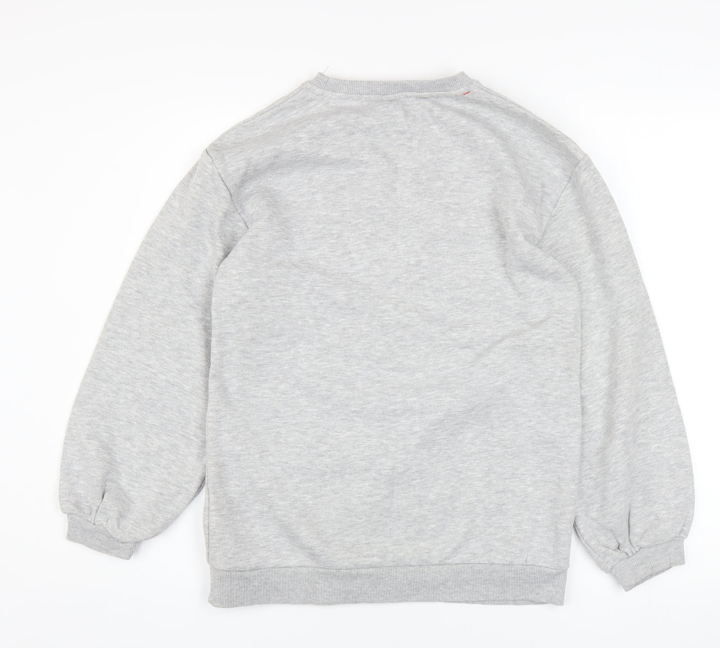 Disney at Primark Girls Grey Stitch Christmas Pullover Jumper 11-12 Years