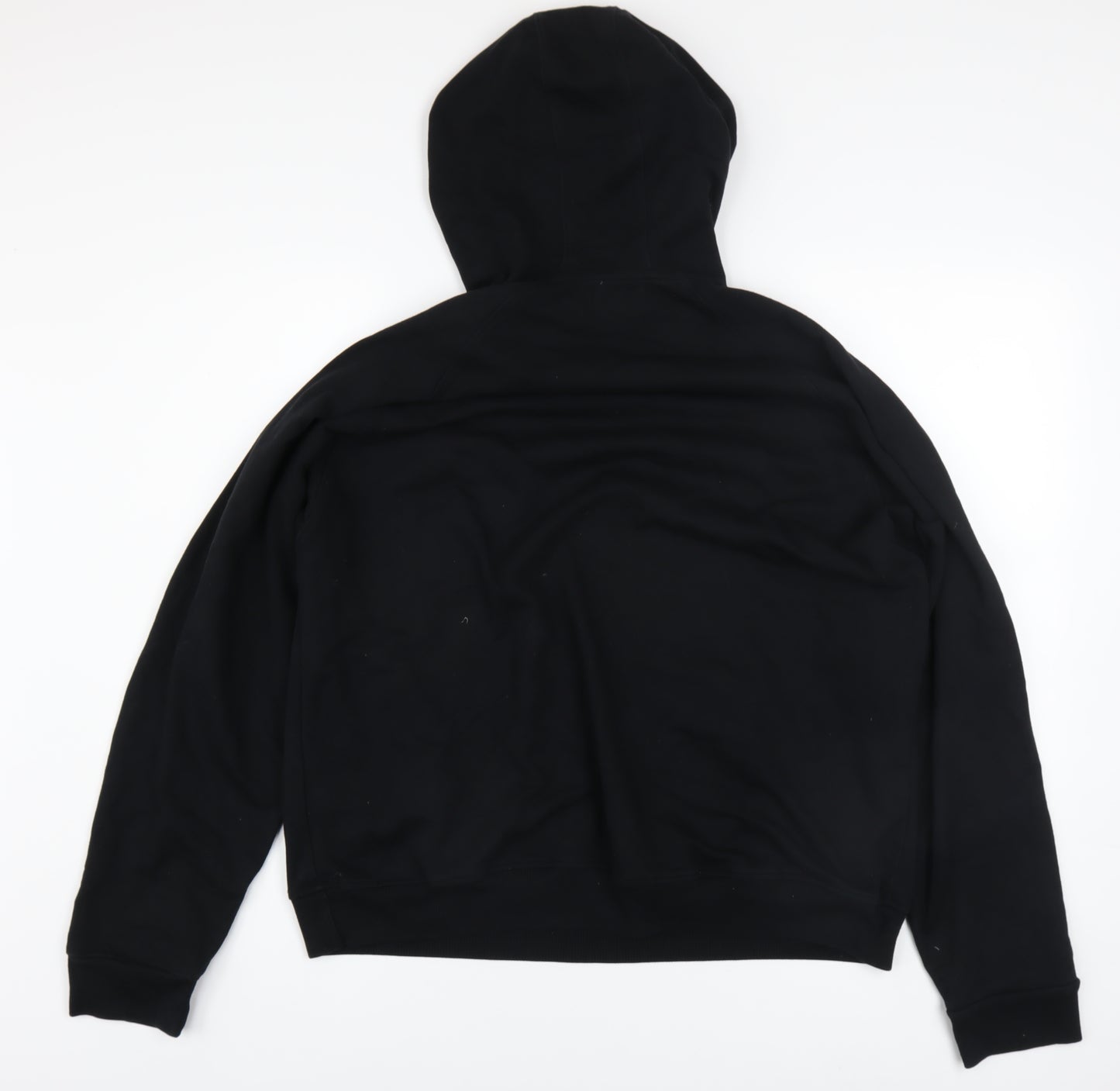 B.U.M. Equipment Men’s Black Pullover Hoodie L Retro College Logo