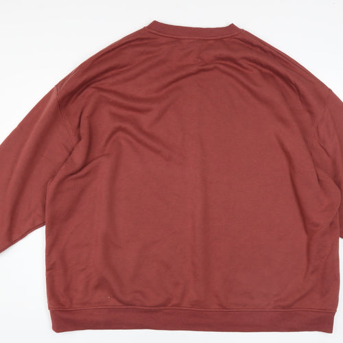 Primark Women’s Brown XL Pullover Sweatshirt with Graphic Print