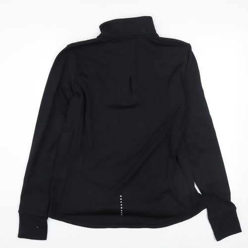 Mountain Warehouse Women Black Size 14 1/4 Zip Activewear Jacket