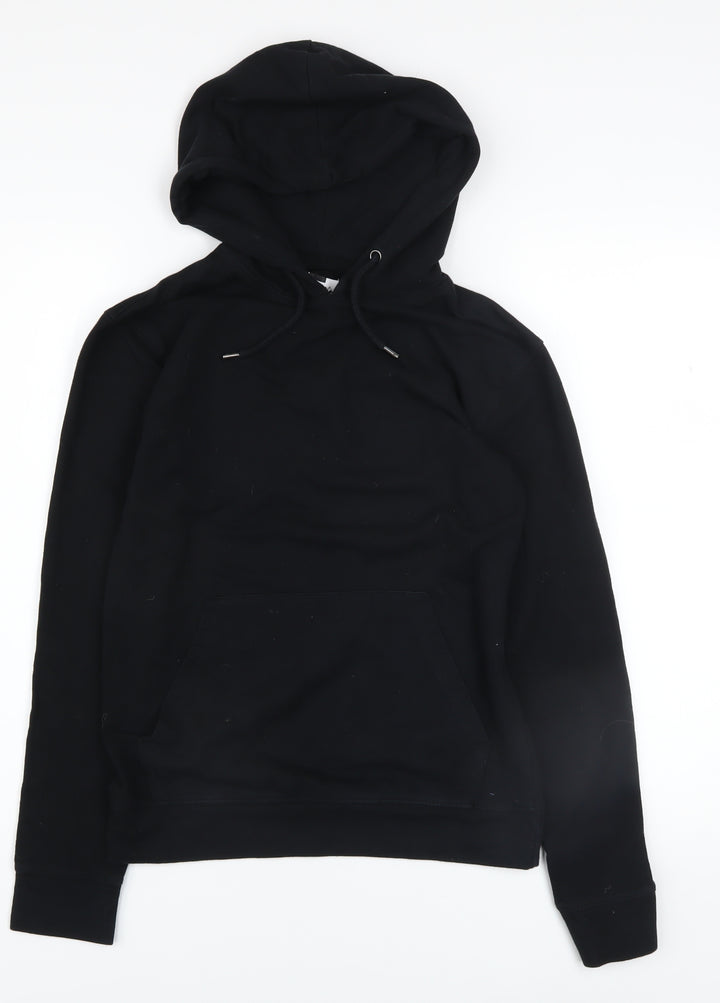 Topman Men’s Black Pullover Hoodie Size S Regular Fit