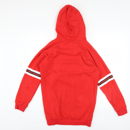 Marks and Spencer Girls Red Minnie Mouse Pullover Hoodie 11-12 Years