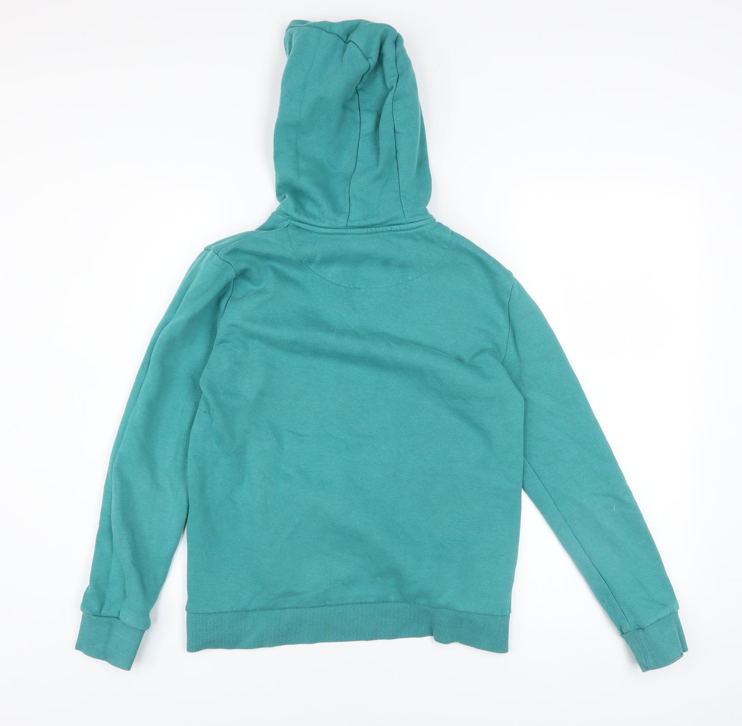 Marks and Spencer Boys Jade Green Pullover Hoodie 12-13 Years Game Over Print
