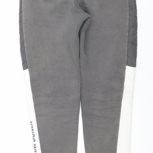Kings Will Dream Boys Grey Jogger Sweatpants 12-13 Years Elastic Waist