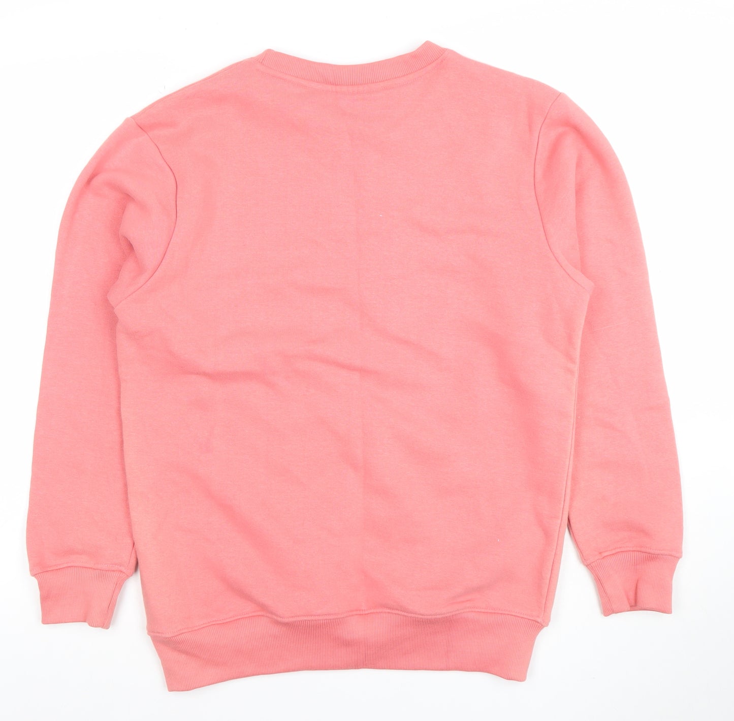 304 Women's Pink Pullover Sweatshirt XS Cotton Blend Casual