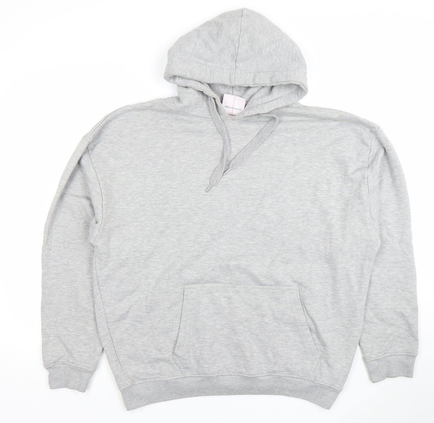 304 Clothing Women's Grey Pullover Hoodie M 80% Cotton Classic Fit