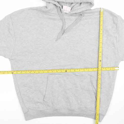 304 Clothing Women's Grey Pullover Hoodie M 80% Cotton Classic Fit
