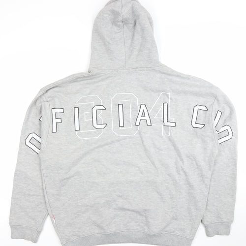 304 Clothing Women's Grey Pullover Hoodie M 80% Cotton Classic Fit