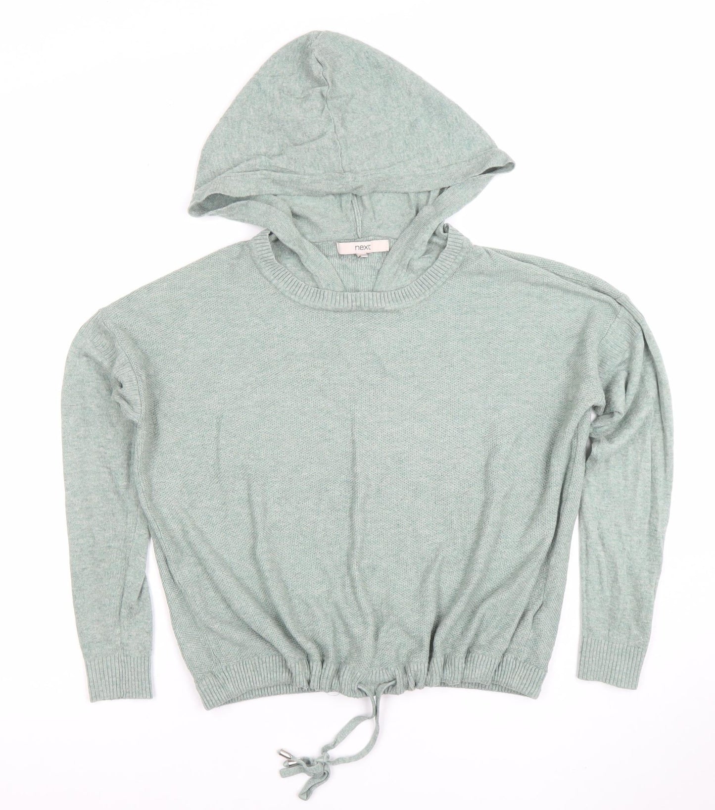 Next Women Green Size 10 Hooded Pullover Jumper