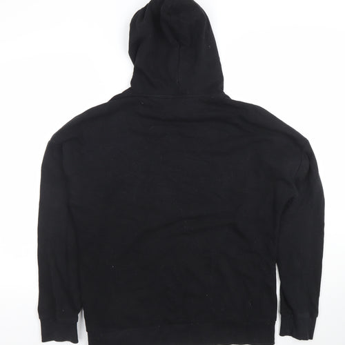 New Look Women's Black Under the Mistletoe Hoodie Size S