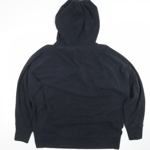 Superdry Women's Black Size 12 Pullover Hoodie Sweatshirt