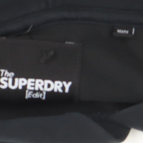 Superdry Women's Black Size 12 Pullover Hoodie Sweatshirt