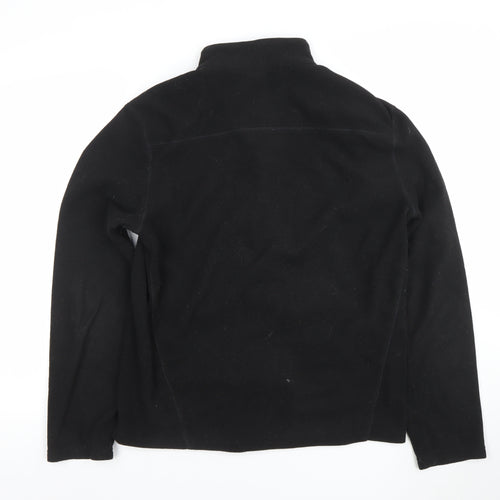 Decathlon Quechua Women's Black Fleece Full Zip Jacket Size M