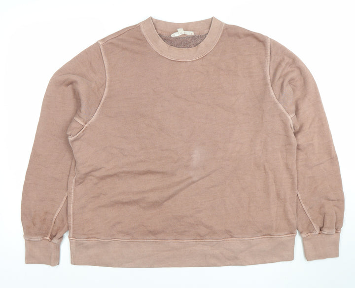 Marks and Spencer Per Una Women Brown Size 14 Pullover Sweatshirt