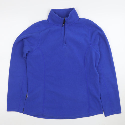 Kirkland Signature Women’s Blue Fleece Pullover Sweatshirt M