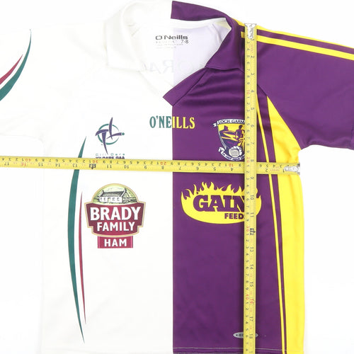 O'Neills Boys Multicoloured 7-8 Years Rugby Polo Jersey Shirt