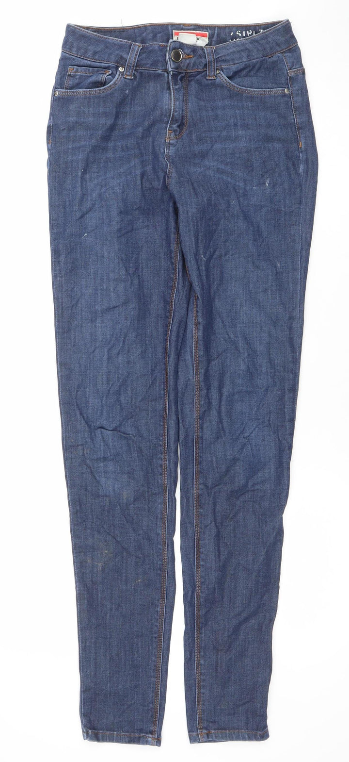 Castro Jeans Women's Blue Slim Fit Stretch Denim Skinny Jeans Size 8