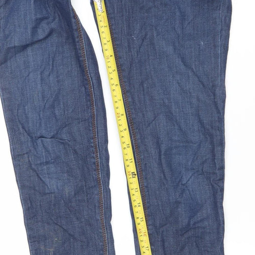 Castro Jeans Women's Blue Slim Fit Stretch Denim Skinny Jeans Size 8