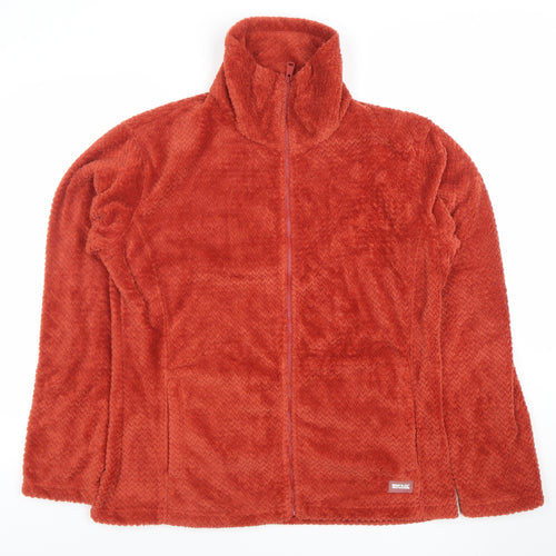 Regatta Women’s Brown Fleece Full Zip Jacket Size 16
