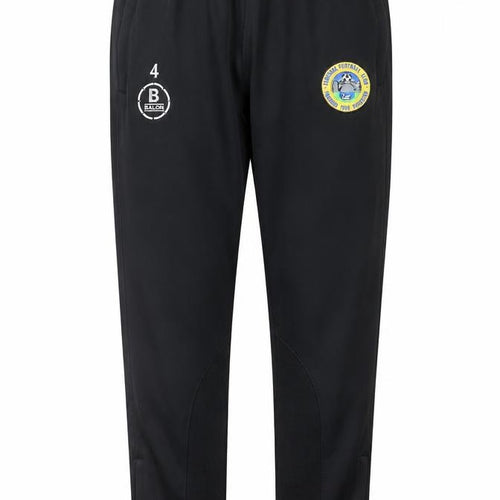 Balon Boys Black XL Football Track Pants 100% Polyester Zip Pockets
