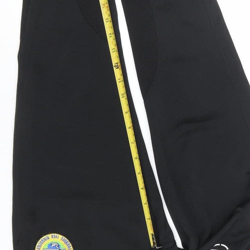 Balon Boys Black XL Football Track Pants 100% Polyester Zip Pockets