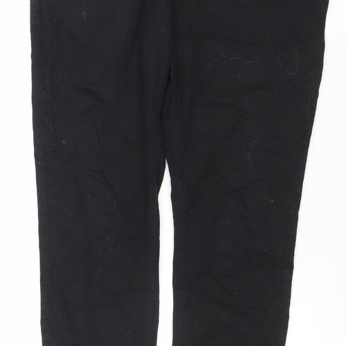 FREE/QUENT Women's Black Skinny Jeans XL Stretch Zip Detail