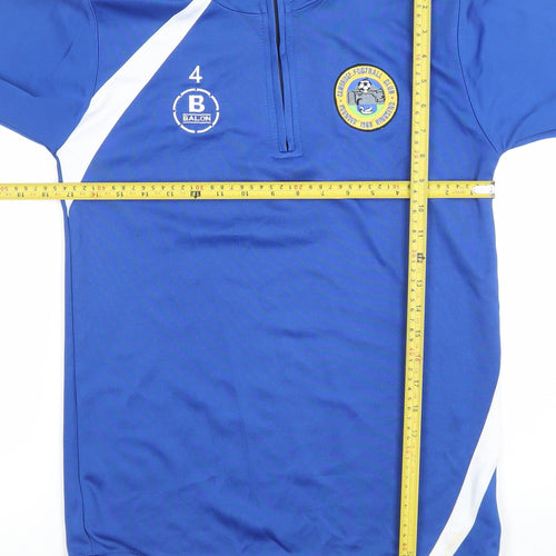 Balon Boys Blue XL 1/4 Zip Football Training Top