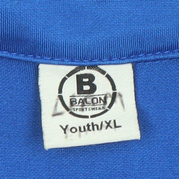 Balon Boys Blue XL 1/4 Zip Football Training Top