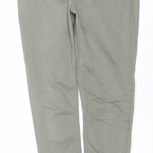 Marks and Spencer Womens Green Size 12 Skinny Stretch Jeans